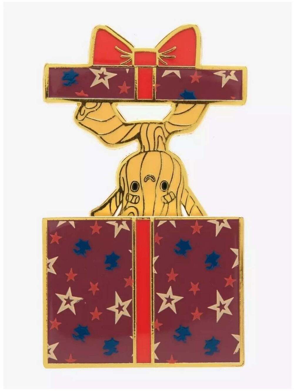 Loungefly Marvel GOTG Groot Present Sliding Enamel Pin